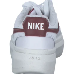 Nike Court Vision DZ5394, Schnürschuhe, Damen, white/team red-sail