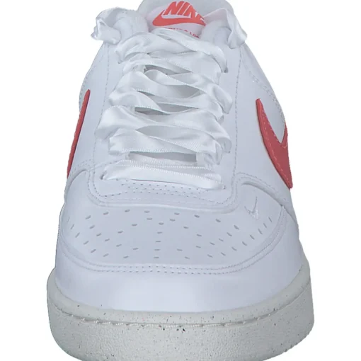 Nike Court Vision Low HV5246, Schnürschuhe, Damen, white/magic ember-sail