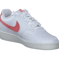 Nike Court Vision Low HV5246, Schnürschuhe, Damen, white/magic ember-sail