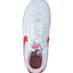 Nike Court Vision Low HV5246, Schnürschuhe, Damen, white/magic ember-sail