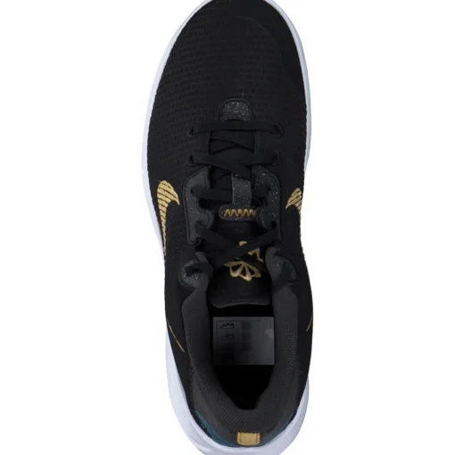 Nike Flex Experience Run 11 DD9283, Sneakers Low, Damen, black/wheat gold/dk smoke