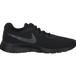 Nike Tanjun Refine DR4495, Sneakers, Damen, black/cool grey-volt-flat pewt
