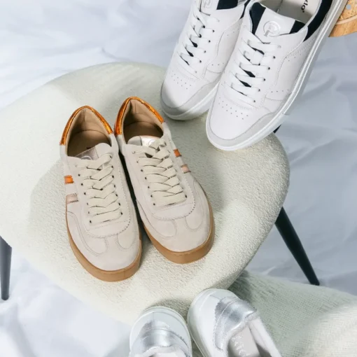 Palado Baadas, Sneakers Low, Damen, Beige