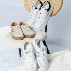 Palado Baadas, Sneakers Low, Damen, Beige