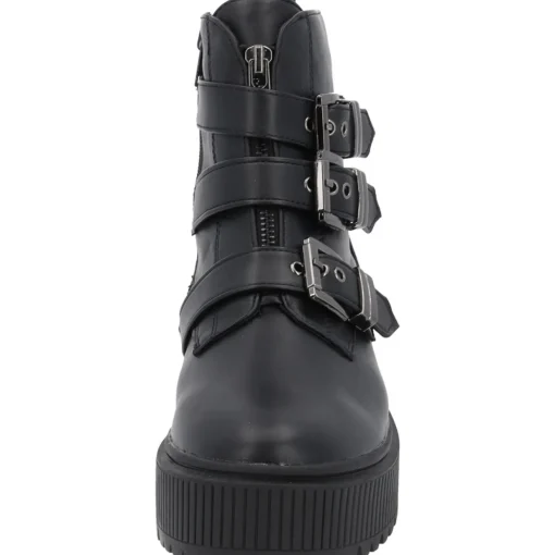 Palado Beyeal, Biker Boots, Damen, Schwarz