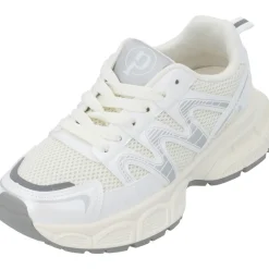 Palado Borgan, Sneakers Low, Damen, Weiß/Silber