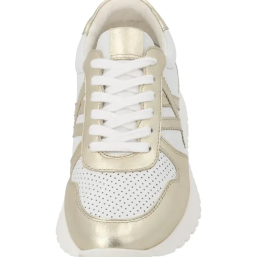 Palado Bradlix, Sneakers Low, Damen, Weiß/Gold