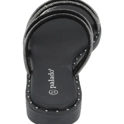 Palado Celleri, Pantoletten & Badeschuhe, Damen, Schwarz