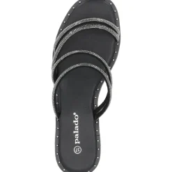 Palado Celleri, Pantoletten & Badeschuhe, Damen, Schwarz