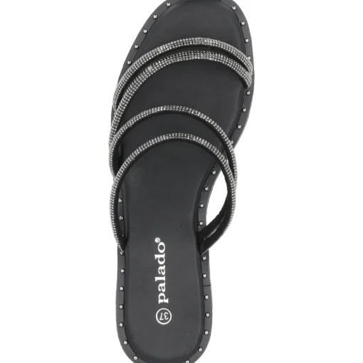 Palado Celleri, Pantoletten & Badeschuhe, Damen, Schwarz