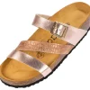 Palado Chios, Pantoletten, Damen, Metallic Rosegold