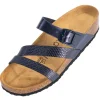 Palado Chios, Pantoletten, Damen, Print Blau