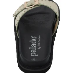 Palado Cirlo by Sila Sahin, Pantoletten & Badeschuhe, Damen, Khaki