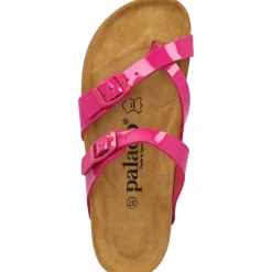 Palado Cres Lack, Pantoletten, Damen, Pink