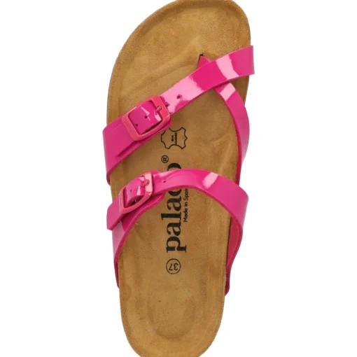 Palado Cres Lack, Pantoletten, Damen, Pink