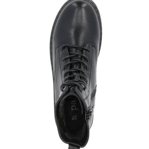 Palado Djerba, Schnürstiefel, Damen, Schwarz Matt
