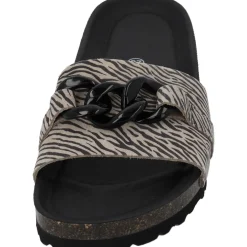 Palado Gozo Zebra, Pantoletten, Damen, Beige