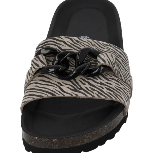 Palado Gozo Zebra, Pantoletten, Damen, Beige