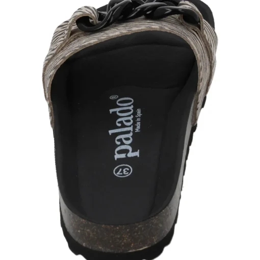 Palado Gozo Zebra, Pantoletten, Damen, Beige