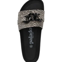 Palado Gozo Zebra, Pantoletten, Damen, Beige