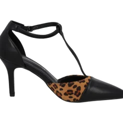 Palado Jastira, Pumps, Damen, Schwarz/Leo