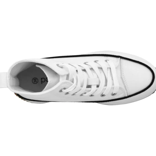 Palado Jaxi, Sneakers High, Damen, Weiß