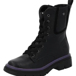 Palado Jazzly by Sila Sahin, Schnürstiefel, Damen, Schwarz/Lila