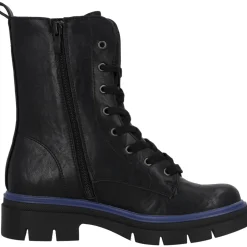 Palado Jazzly by Sila Sahin, Schnürstiefel, Damen, Schwarz/Blau