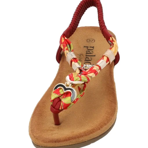 Palado Jurte by Sila Sahin, Sandalen, Damen, Rot