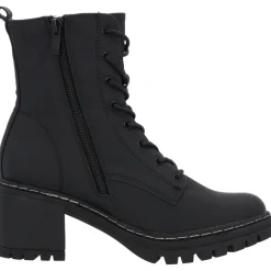 Palado Kefalonia, Schnürstiefeletten, Damen, Schwarz Matt