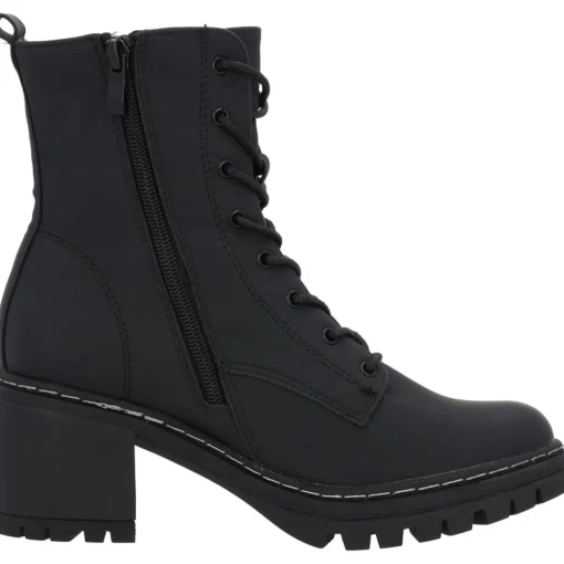Palado Kefalonia, Schnürstiefeletten, Damen, Schwarz Matt