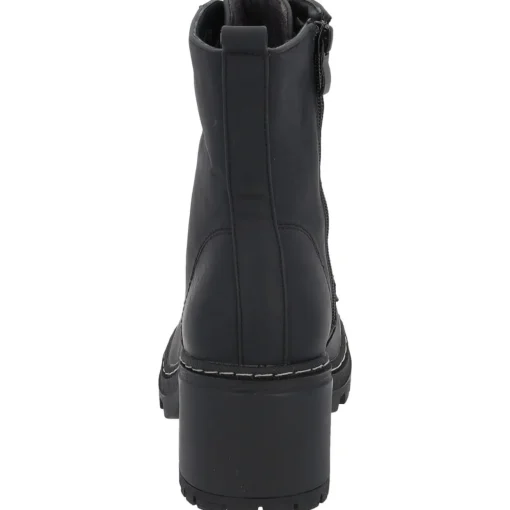 Palado Kefalonia, Schnürstiefeletten, Damen, Schwarz Matt