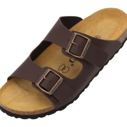 Palado Korfu Herren, Pantoletten, Herren, Braun Basic