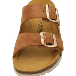 Palado Korfu Suede Premium Leather, Pantoletten, Damen, Braun