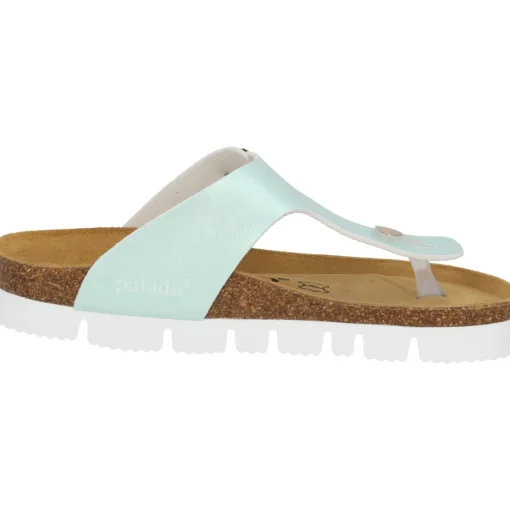 Palado Kos PL Metallic, Zehentrenner, Damen, Türkis