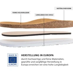 Palado Kos PL Metallic, Zehentrenner, Damen, Rosa