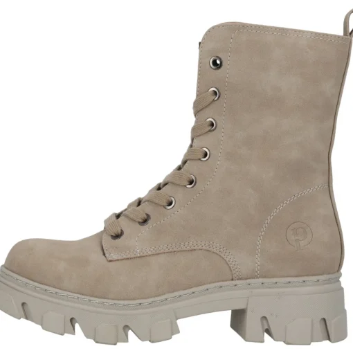 Palado Lefkada, Schnürstiefel, Damen, Dunkelbeige