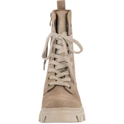 Palado Lefkada, Schnürstiefel, Damen, Dunkelbeige