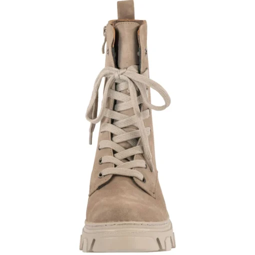 Palado Lefkada, Schnürstiefel, Damen, Dunkelbeige