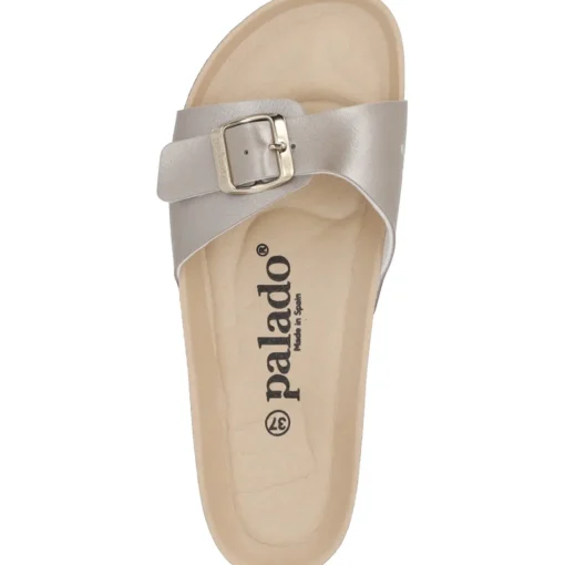 Palado Malta BE Metallic, Pantoletten, Damen, Beige
