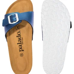 Palado Malta Metallic, Pantoletten, Damen, Blau