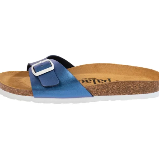 Palado Malta Metallic, Pantoletten, Damen, Blau