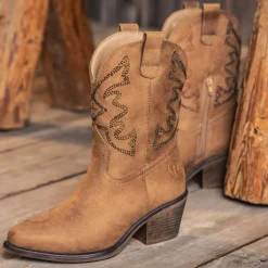 Palado Meldy by Sila Sahin, Stiefel, Stiefeletten & Boots, Damen, Sand