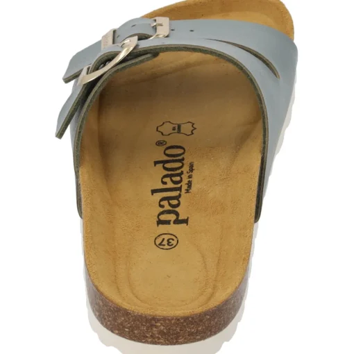 Palado Milos Metallic, Pantoletten, Damen, Olive