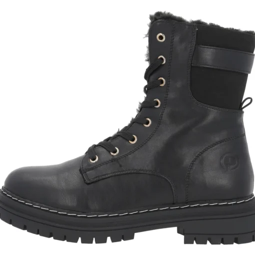 Palado Patmo, Schnürstiefeletten, Damen, Schwarz