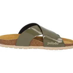 Palado Rianel, Pantoletten, Damen, Khaki Lack