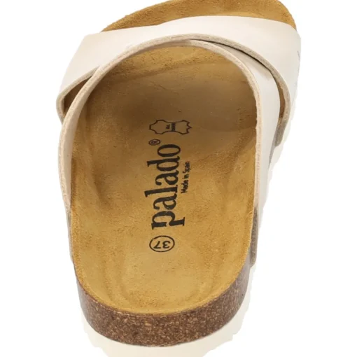 Palado Rianel, Pantoletten, Damen, Beige Lack