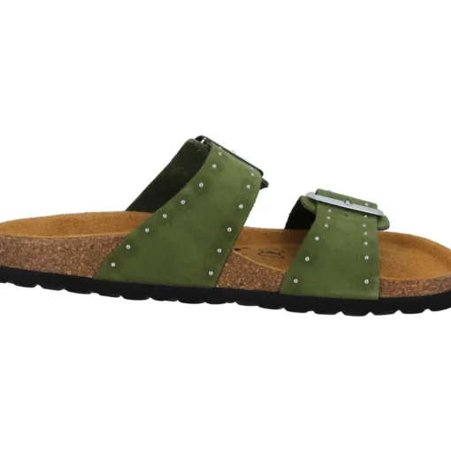 Palado Samos Glint by Sila Sahin, Pantoletten, Damen, Grün