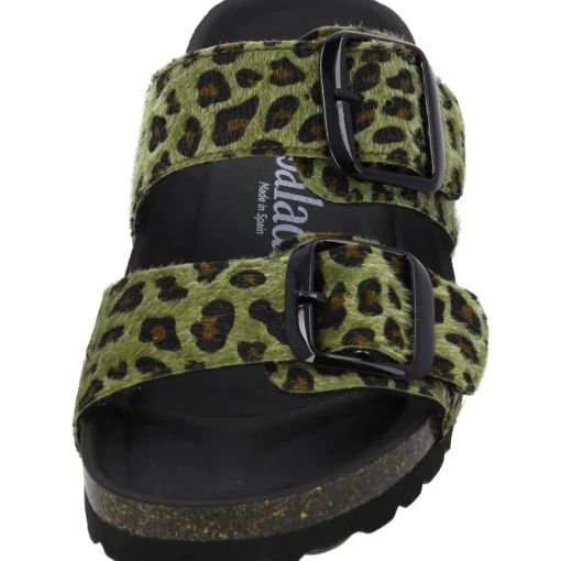 Palado Samos GS Leo, Pantoletten, Damen, Khaki