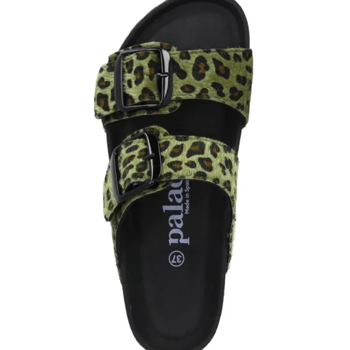 Palado Samos GS Leo, Pantoletten, Damen, Khaki